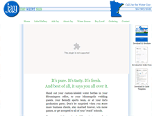 Tablet Screenshot of jaythewaterguy.com